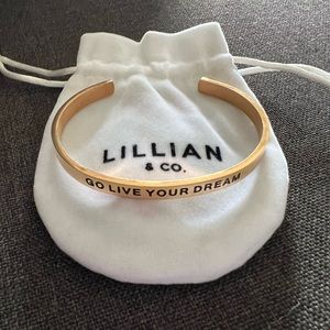 Lillian & Co bracelet “Go Live Your Dream”